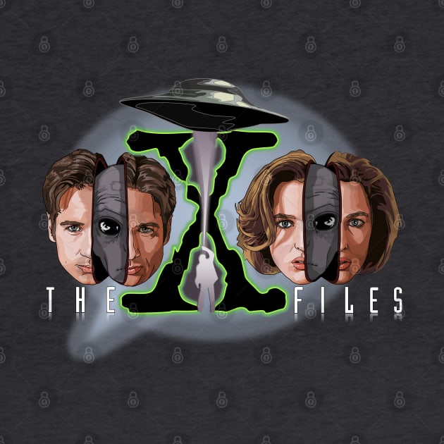 X-Files Mulder and Scully Autopsy: The Truth is Out There by Screen Fiend Merch